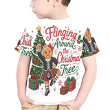 Kids Christmas T-shirt - FREE p&p Worldwide