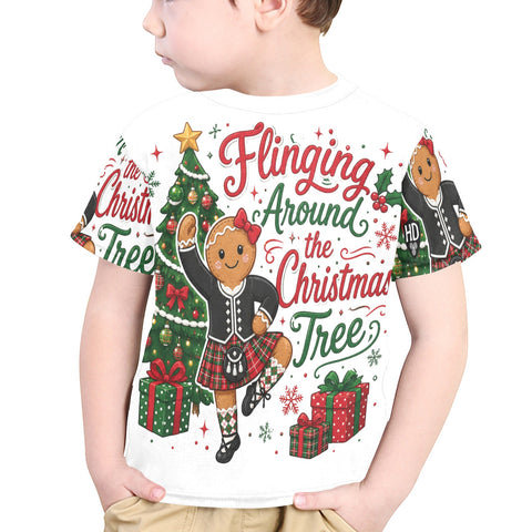 Kids Christmas T-shirt - FREE p&p Worldwide