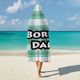 Kids Cosy Tartan Hooded Blanket (40" x 50") - Free p&p Worldwide