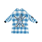 Jura Mist Tartan - Bute Sky Dancer - Highland Dancer Blanket Hoodie for Kids - FREE p&p Worldwide