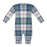 Tartan Baby romper - FREE p&p Worldwide