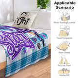 Highland Dancer Blanket - Free p&p Worldwide