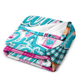 Highland Dancer Blanket - Free p&p Worldwide