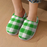 Tartan Slippers Kids - Free P&P Worldwide