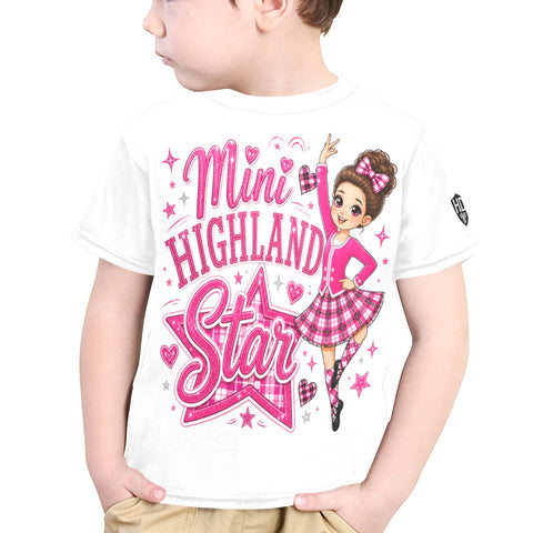 Highland Dancer Kids T-Shirt - Free p&p Worldwide