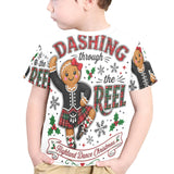 Kids Christmas T-shirt - FREE p&p Worldwide
