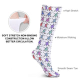 Highland Dancer Knee Practice Length Kids Socks