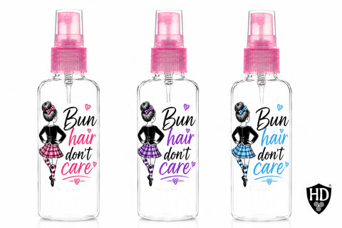 Hair Spray - Bun Hair Design