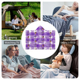 Kids Cosy Tartan Hooded Blanket  Free p&p Worldwide