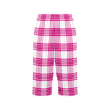 Tartan Cropped Pajama Pants - Free P&P Worldwide