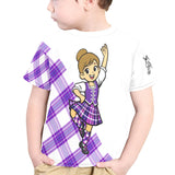 Highland Dancer Kids T-Shirt - Free p&p Worldwide