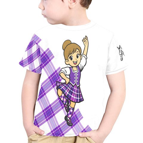 Highland Dancer Kids T-Shirt - Free p&p Worldwide