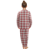Girls' Tartan Long Pyjama Set - Free P&P Worldwide