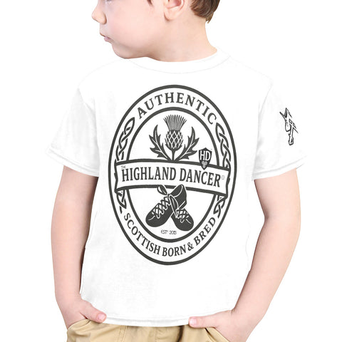 Highland Dancer Kids T-Shirt - Free p&p Worldwide
