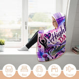 Kids Cosy Tartan Hooded Blanket Free p&p Worldwide