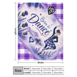 Highland Dancer Blanket - Free p&p Worldwide