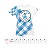 Bute Tartan Festival Women's Blue T - Free p&p