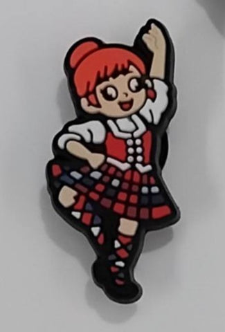 HD Red Dancer - Shoe Charm  Free p&p in the UK