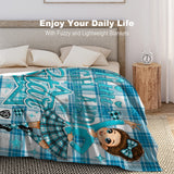 Highland Dancer Blanket - Free p&p Worldwide