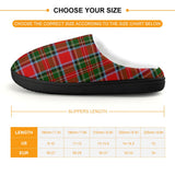 Tartan Slippers Kids - Free P&P Worldwide