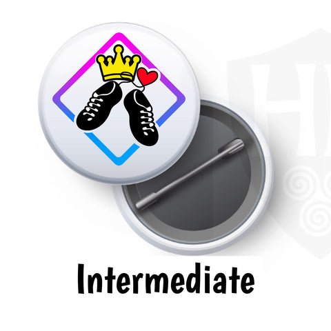 🎉Intermediate Badge🎉- FREE p&p UK