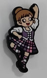 HD Purple Dancer - Shoe Charm  Free p&p in the UK