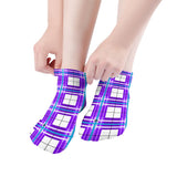 ✨'Gigha Sky' Tartan Kids Socks (1 Pairs)✨Free p&p UK