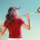 Tartan Visor - Free p&p Worldwide