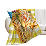 Highland Dancer Blanket - Free p&p Worldwide