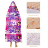 Kids Cosy Tartan Hooded Blanket  Free p&p Worldwide