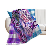 Highland Dancer Blanket - Free p&p Worldwide