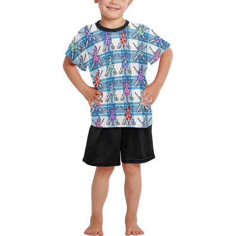 Highland Dancer Tartan Little Girls' Short Pyjama Set - Free p&p Worldwide