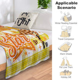 Highland Dancer Blanket - Free p&p Worldwide