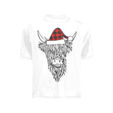Big Girls' All Over Print Crew Neck T-Shirt(T40-2)