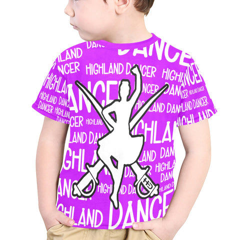 Highland Dancer Kids T-Shirt - Free p&p Worldwide