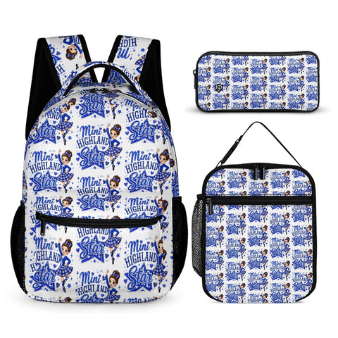 Highland Dancer Kids Backpack, Lunch Bag & Pencil Case - Free p&p Worldwide