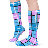 Highland Dancer Knee Practice Length Kids Socks