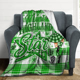 Highland Dancer Blanket - Free p&p Worldwide
