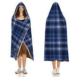 Kids Cosy Tartan Hooded Blanket  Free p&p Worldwide