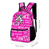 Highland Dancer Kids Backpack, Lunch Bag & Pencil Case - Free p&p Worldwide