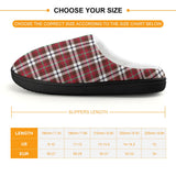 Tartan Slippers Kids - Free P&P Worldwide
