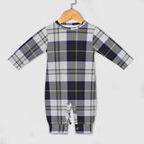 Tartan Baby romper - FREE p&p Worldwide