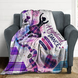 Highland Dancer Blanket - Free p&p Worldwide