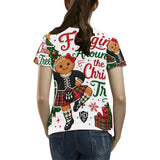 Women's All Over Print T-shirt (USA Size) (T40)