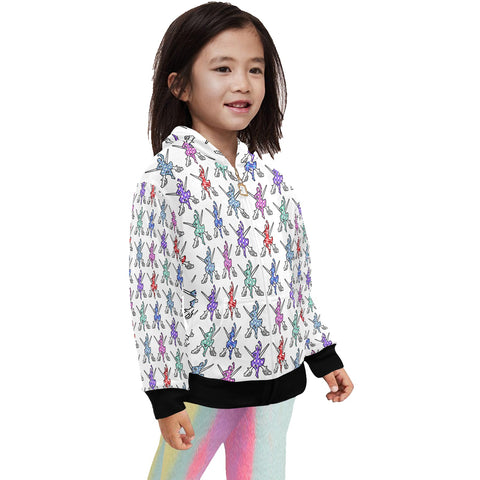 Little Girls' Zip Up Hoodie - Free p&p Worldwide