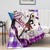 Highland Dancer Blanket - Free p&p Worldwide