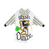 Irish Dancer Blanket o*odie for Kids