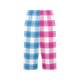 Tartan Cropped Pajama Pants - Free P&P Worldwide