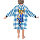Highland Dancer Blanket Hoodie for Kids - FREE p&p Worldwide