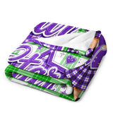 Highland Dancer Blanket - Free p&p Worldwide